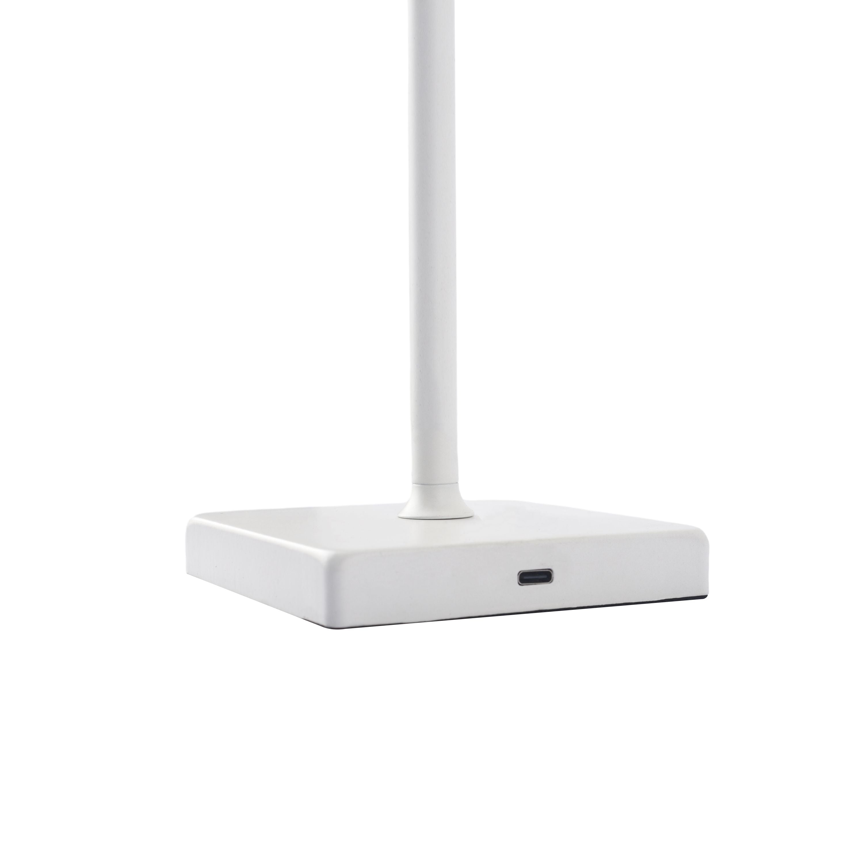 Lampe de Table Nova Blanche - Rechargeable et avec Commande Tactile