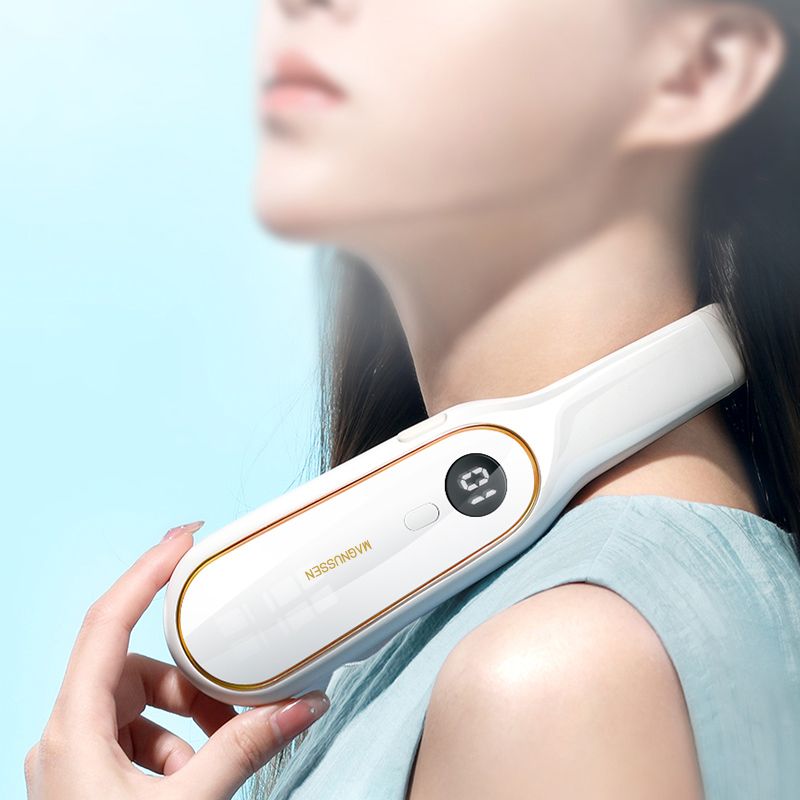 Ventilateur de cou portable blanc