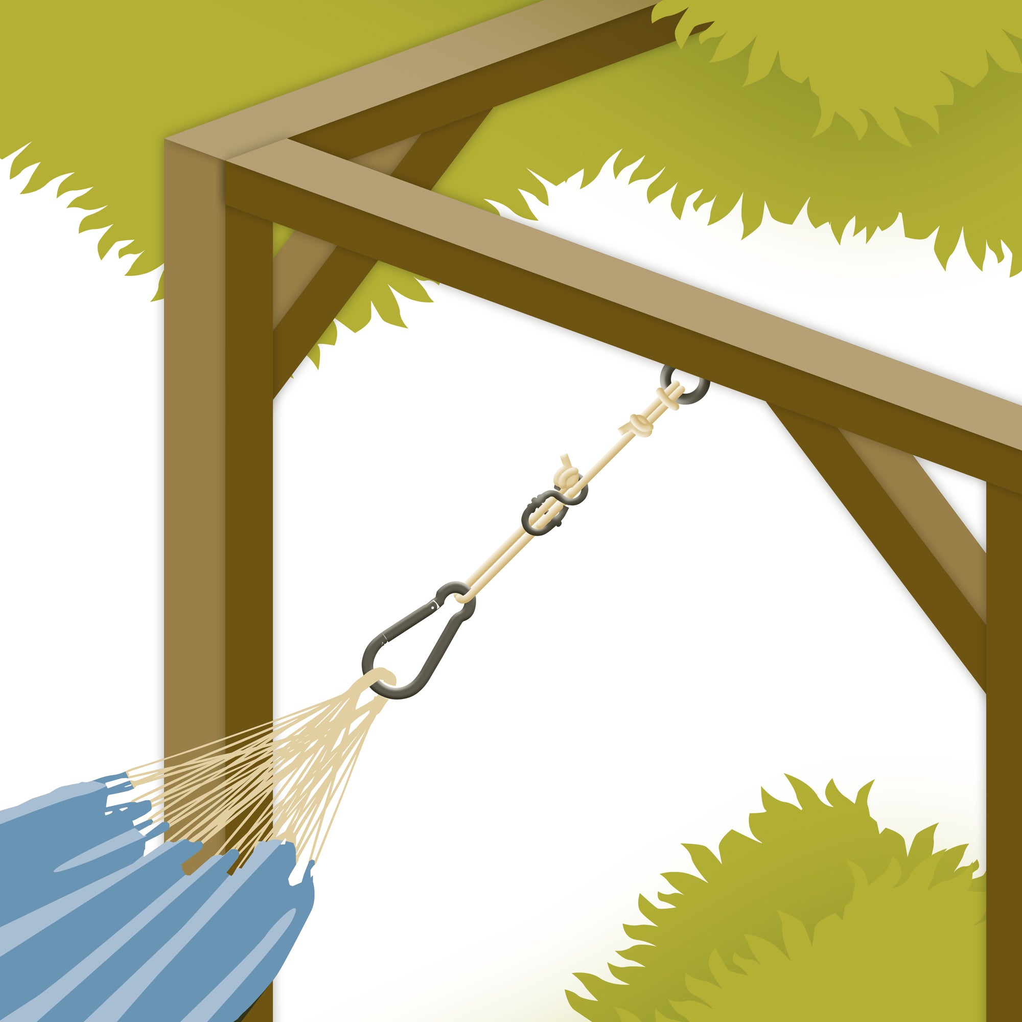 Set de fixation universel pour hamac - La Siesta Allround