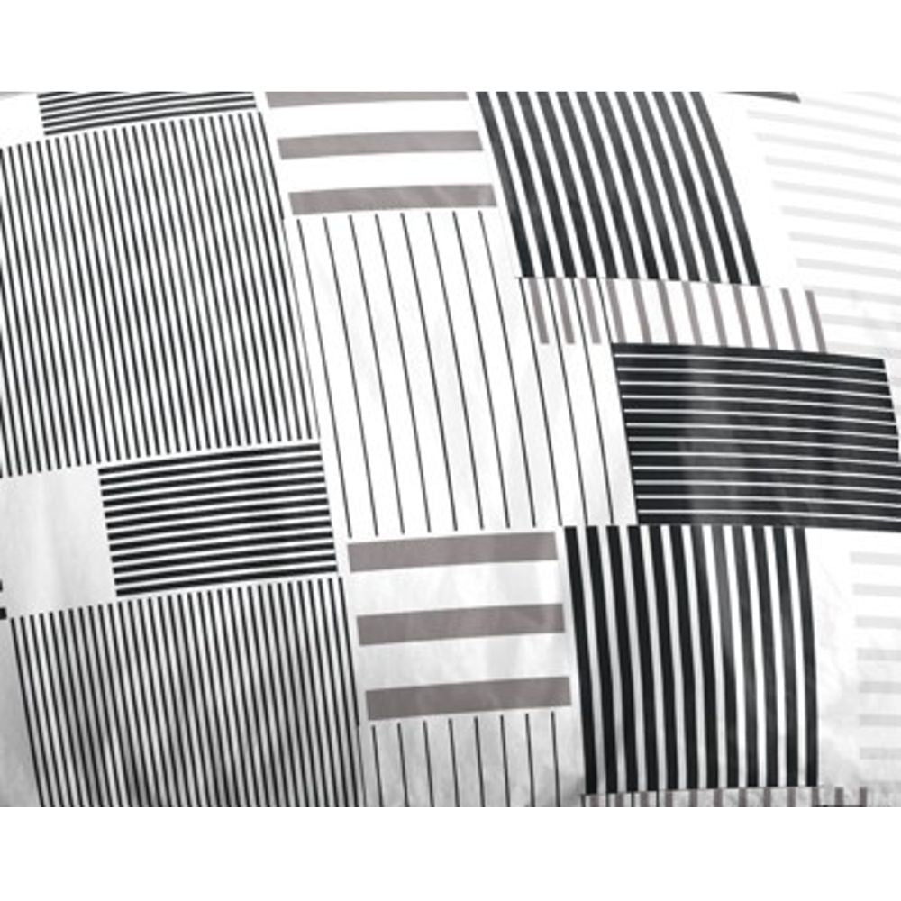 Parure de couette 3 pièces "Louna" 240 x 220 cm Aby Gris
