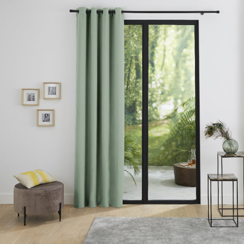 Rideau Occultant Thermique 140 x 260 cm Menthe
