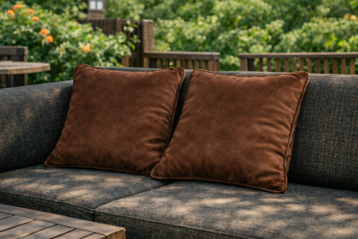 Pack de 2 coussins chauffants PAD (insert thermique à usage unique) - Velours marron