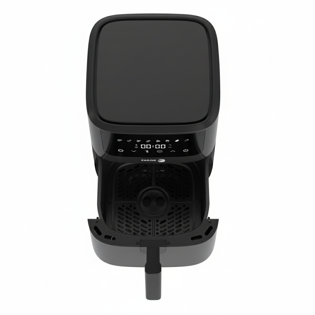 Friteuse à air chaud Air fryer 6,5L 1600W Noir