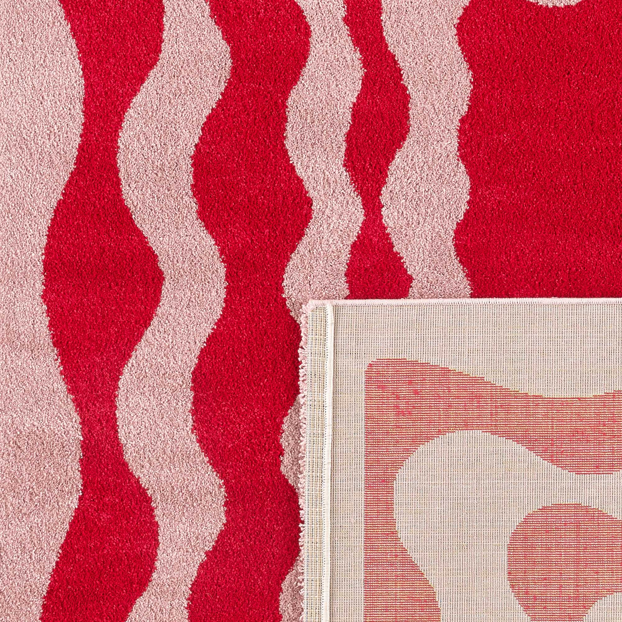 Tapis GROOVY 382 rouge