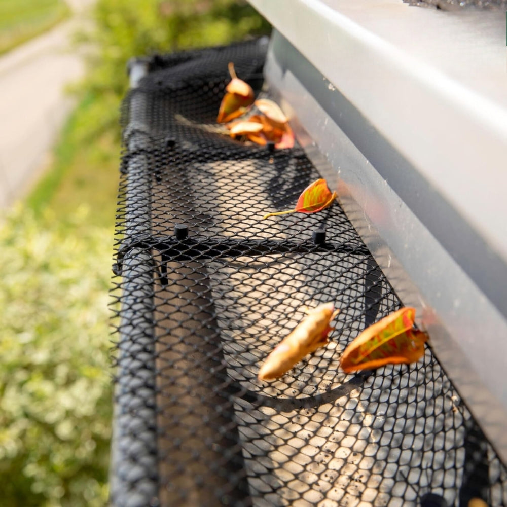 Grillage de Protection en Mailles Fines pour Gouttière 15cm x 6M