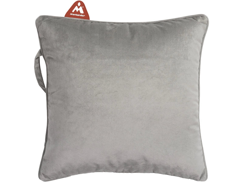 Coussin chauffant PAD (insert thermique à usage unique) - Velours gris champagne