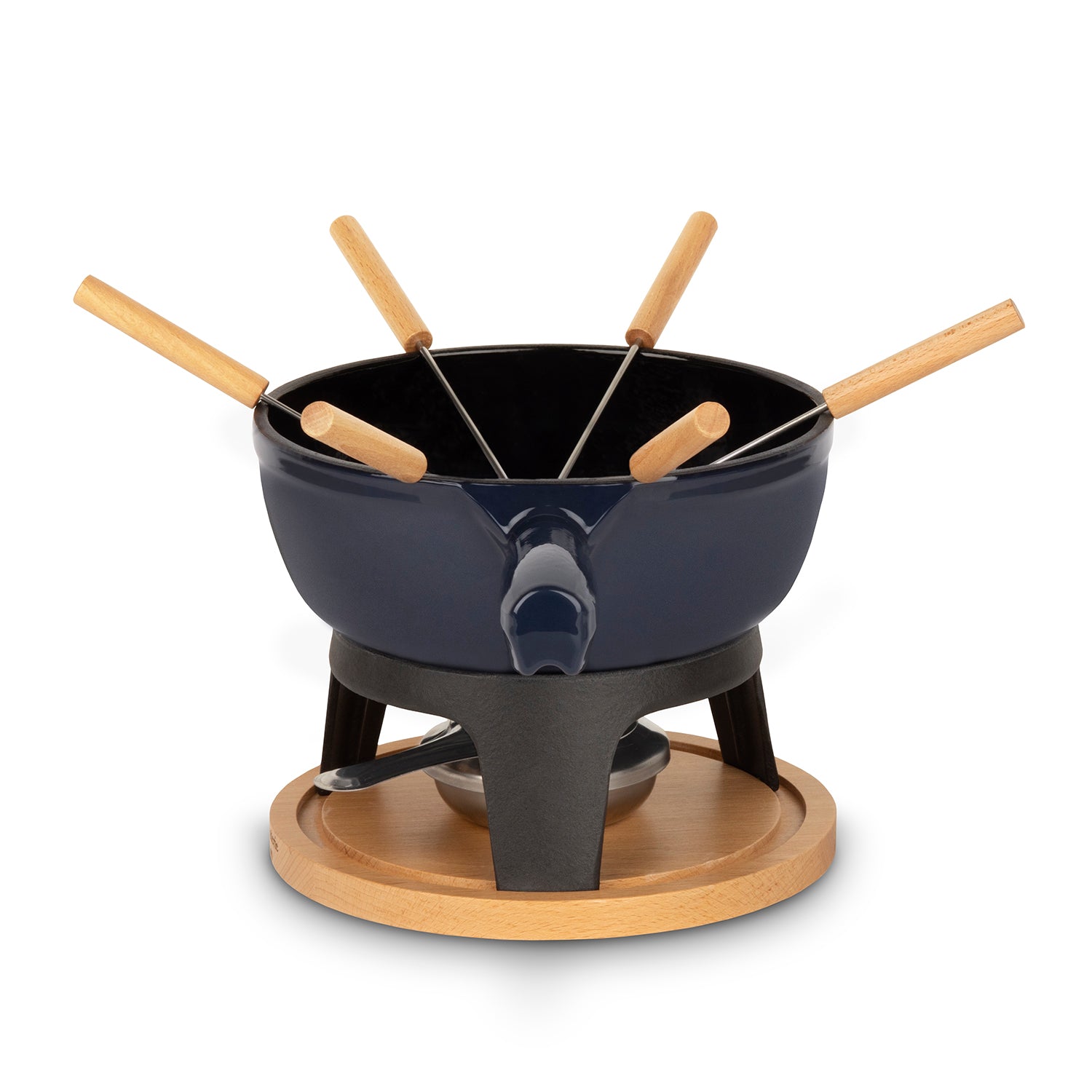 MONT JOUX Service à fondue en fonte 6 personnes