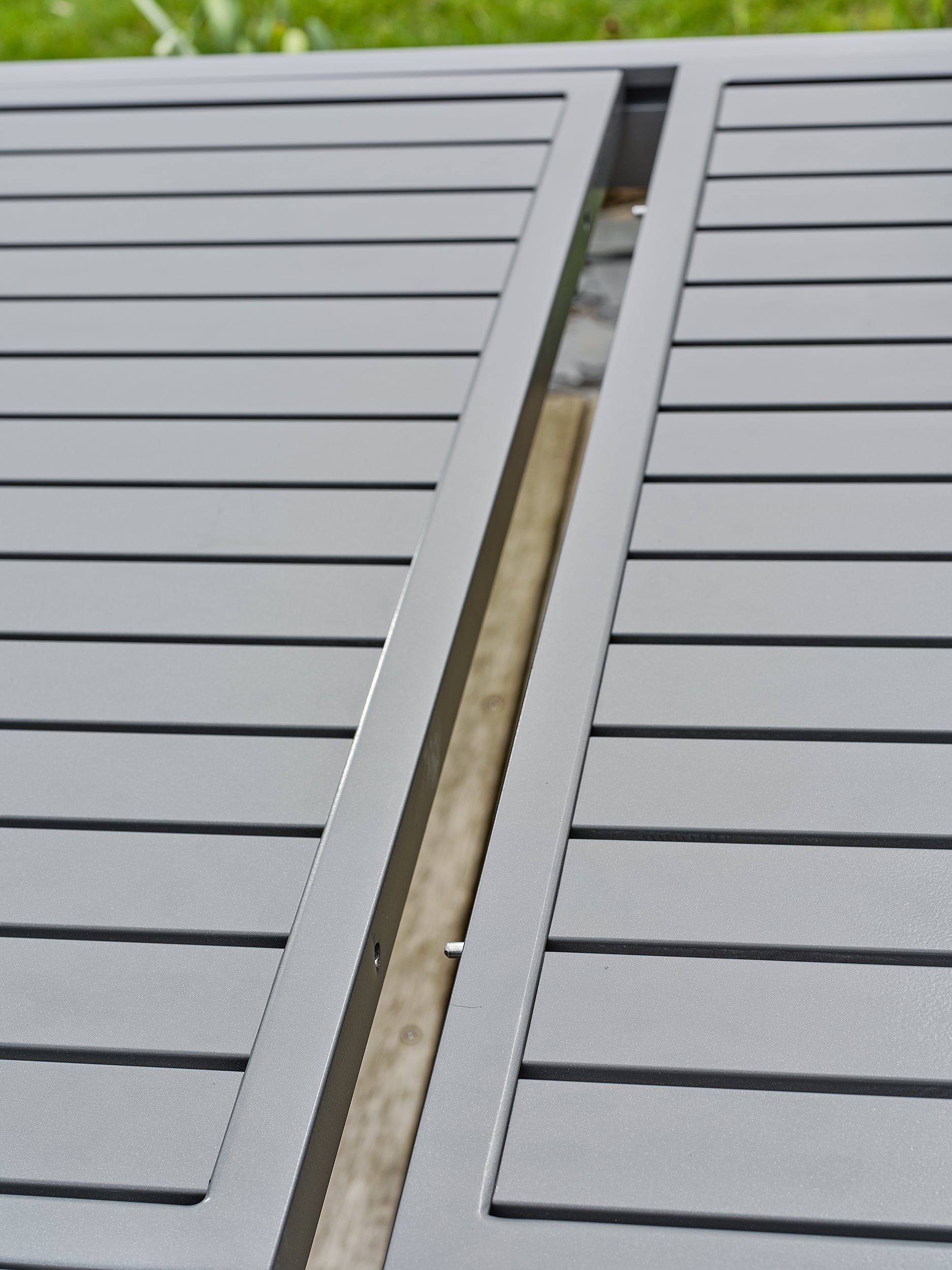 Ensemble repas de jardin table extensible en aluminium et 6 fauteuils - Orsino