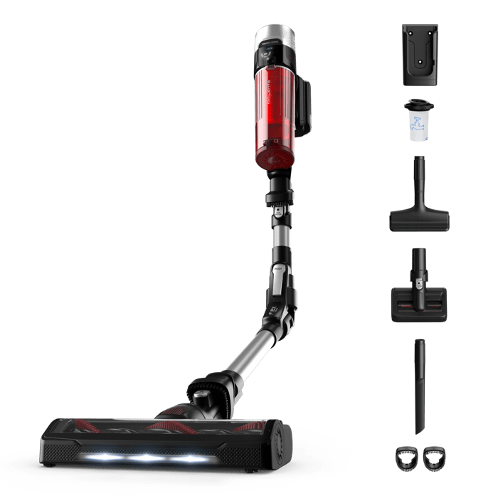 Rowenta Aspirateur Balai RH2077WO X-Force Flex 9.60 kit allergie