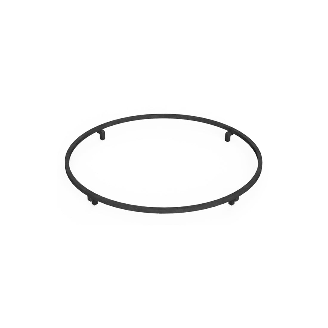 Rebord inox pour brasero plancha Ellipse 120