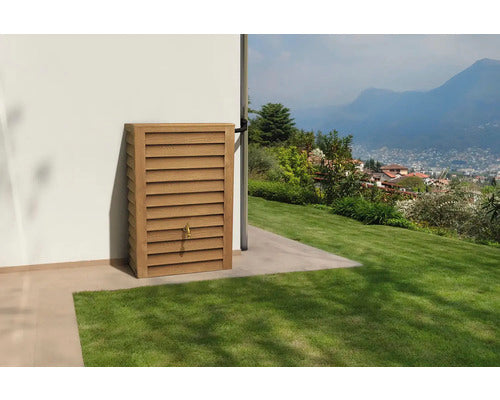 Récupérateur d´eau de pluie Woody Jr - Réservoir 300 L - Bois clair