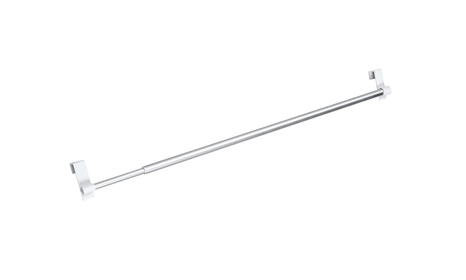 Lot de 4 tringles extensibles pour fenêtre prêtes à poser - 60-105 cm