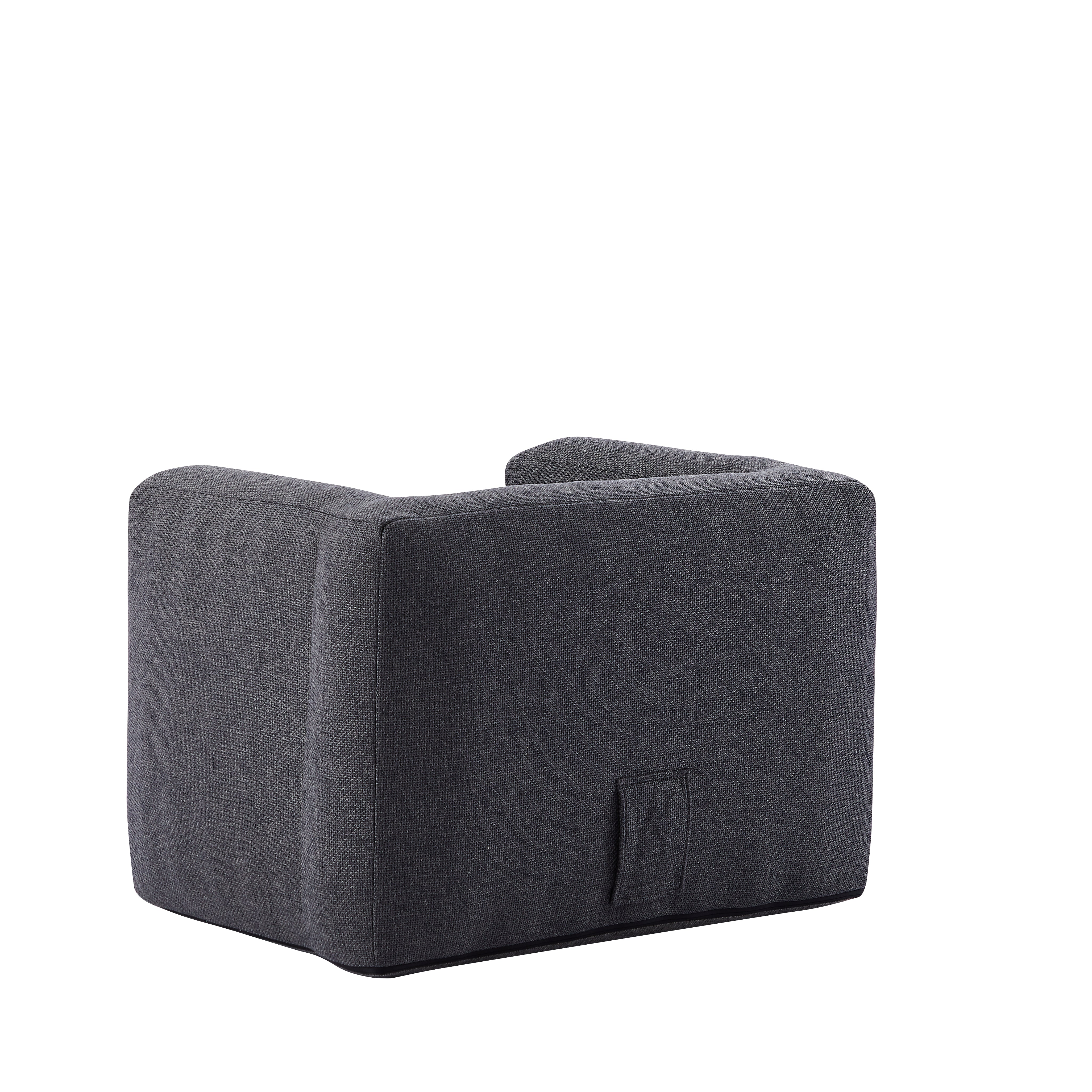 Fauteuil gonflable Terracotta - Intérieur et extérieur - Couleur Gris foncé