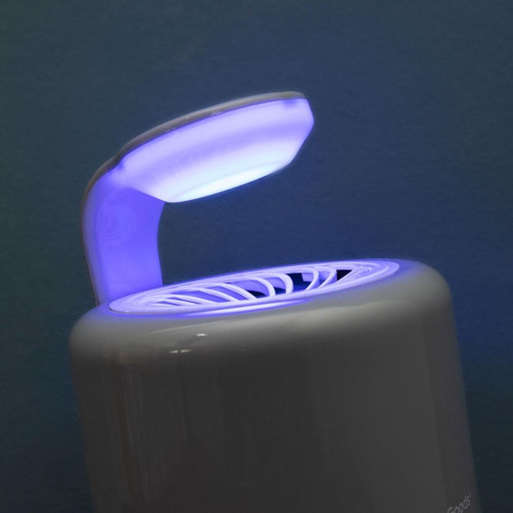 Lampe anti-moustiques  à aspiration silencieuse avec led uv