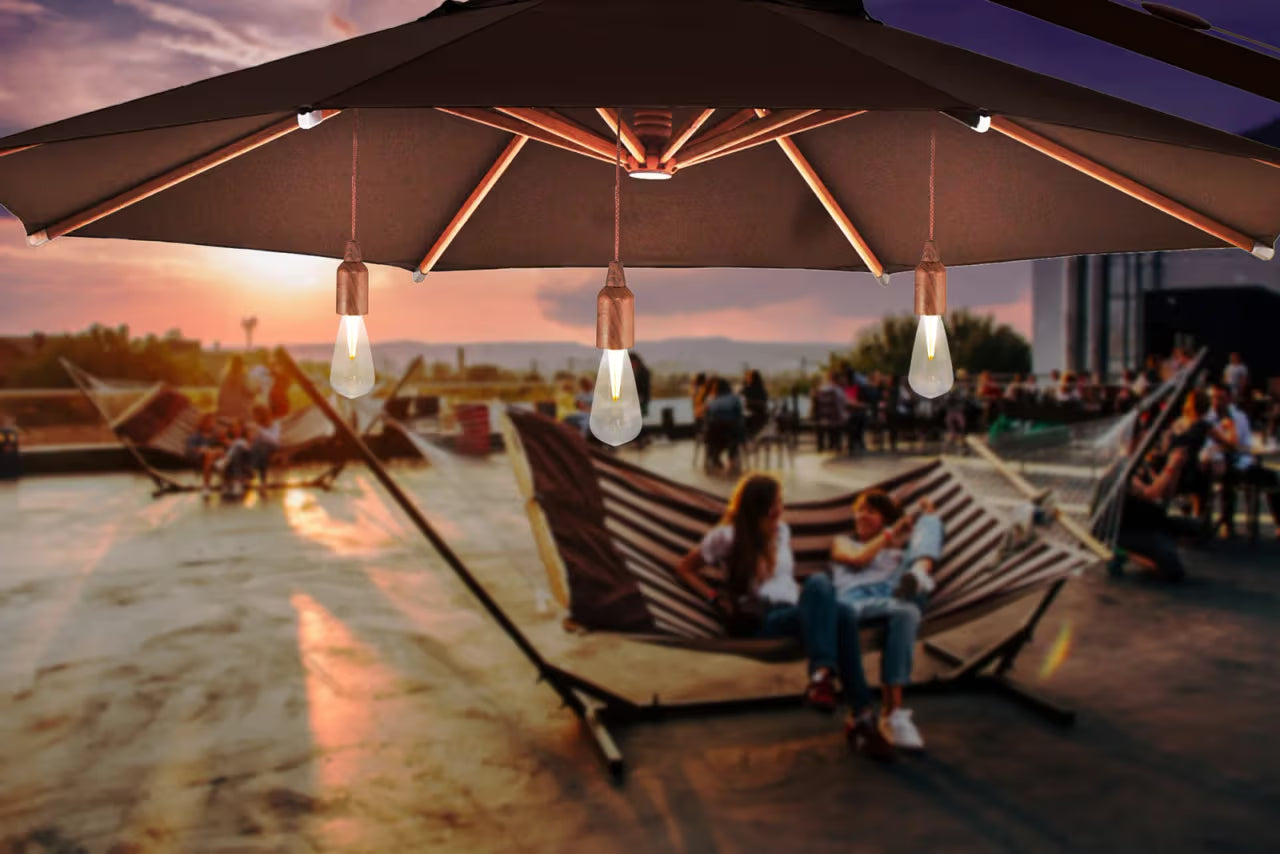 Pack de 2 X 3 lampes LED sans fil rechargeables Copenhague - intérieur & extérieur