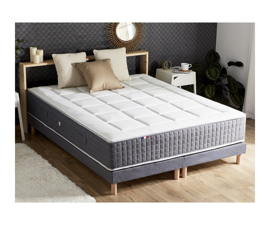 Matelas ressort 30 cm 7 zones mémoire de forme 180x200 cm