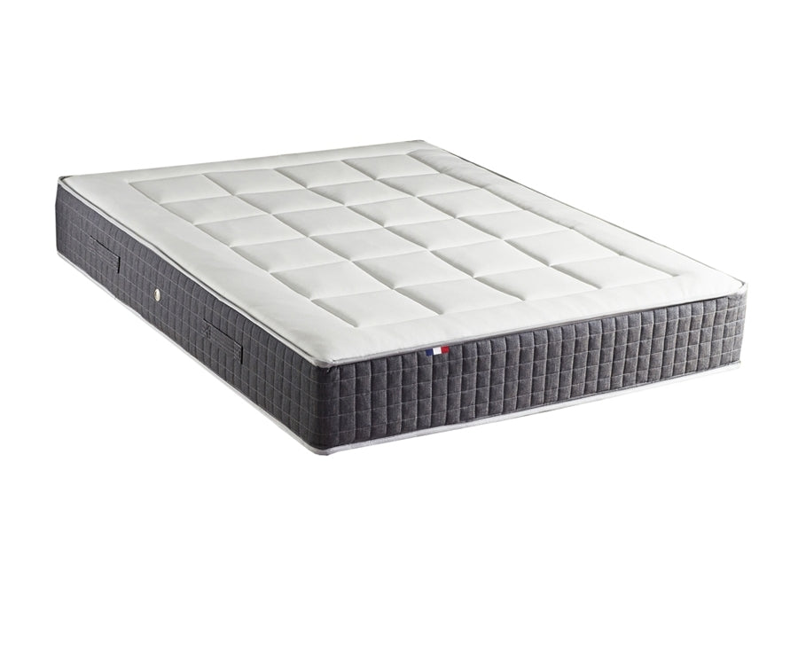 Matelas ressort 30 cm 7 zones mémoire de forme 180x200 cm