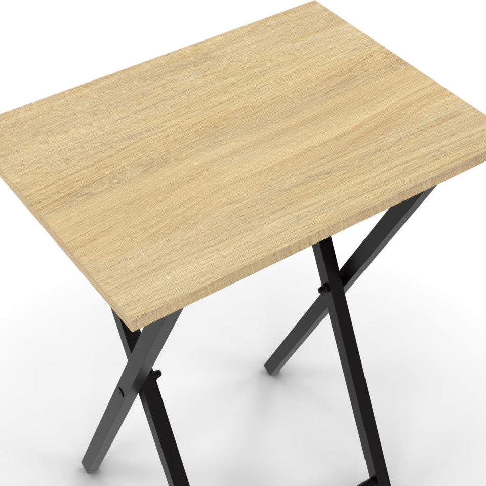 Tables d'appoint pliantes Memphis - lot de 2
