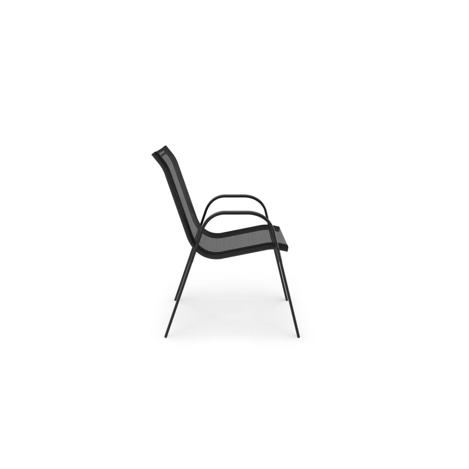 Salon de jardin extensible 12 places en polywood gris