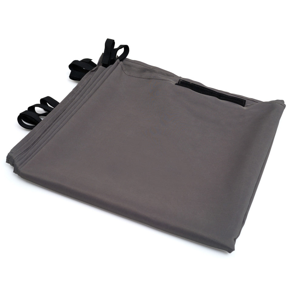 Rideau universel pour pergola gris avec tringle 3m