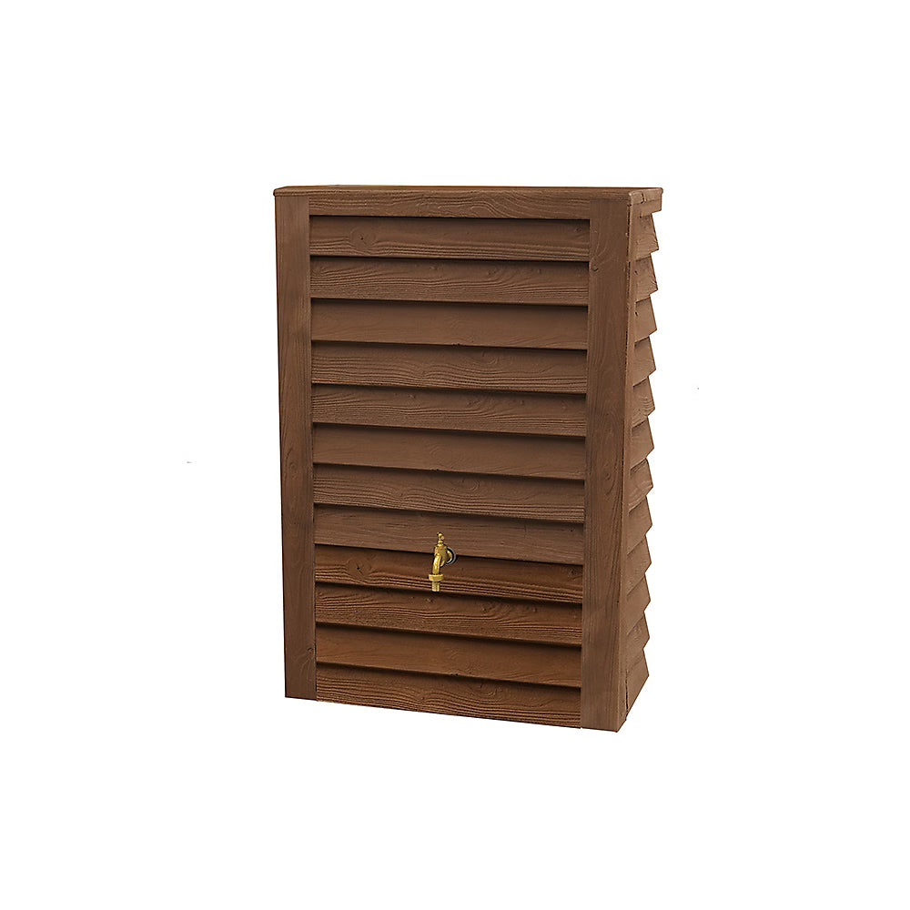 Récupérateur d´eau de pluie Woody Jr - Réservoir 300 L - Bois foncé
