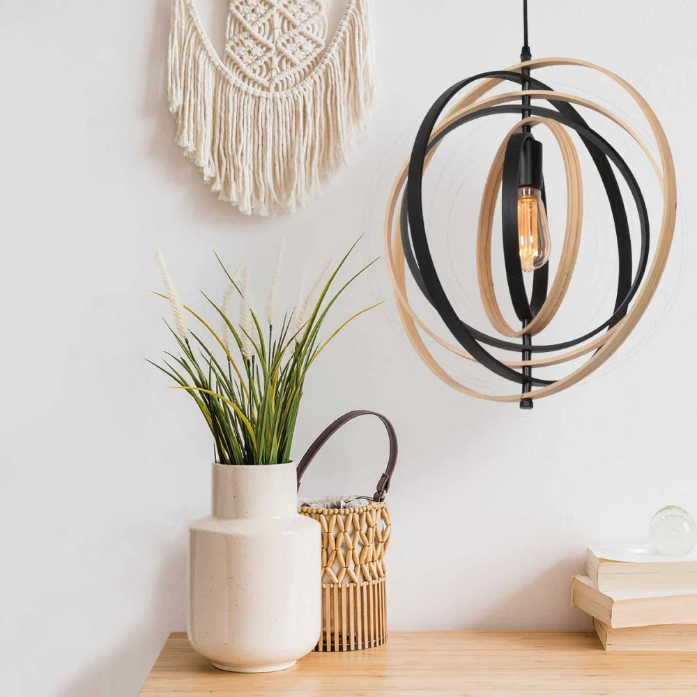 Lampe suspension noire - Muoversi